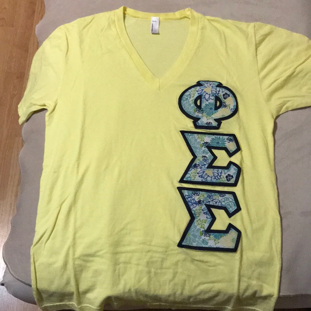 American Apparel Phi Sigma Sigma Shirt